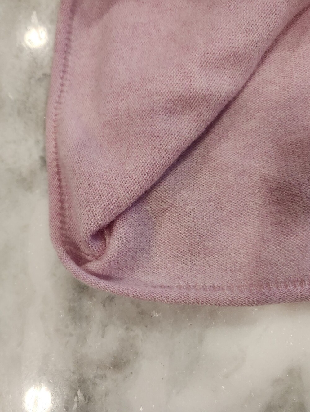 L.L. Bean Light Pink Crewneck Cashmere Sweater - Picture 8 of 8
